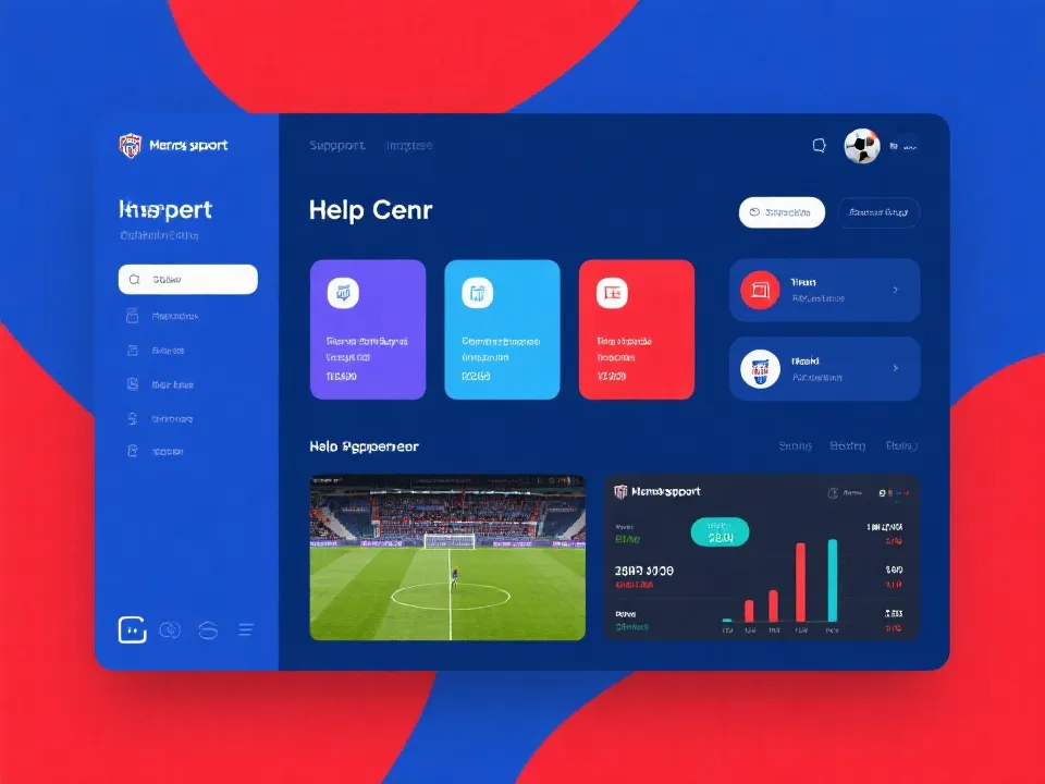 客服中心與賽事資料支援示意圖